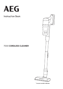 Manual de uso AEG AP72UB21DG Aspirador