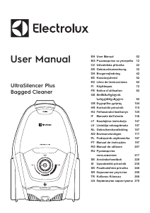 Прирачник Electrolux EUSP-2CR UltraSilencer Plus Правосмукалка
