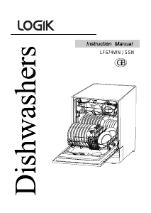 Manual Logik LF674WN Dishwasher