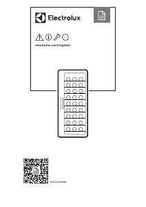 Käyttöohje Electrolux EWCD280B6B Viinikaappi