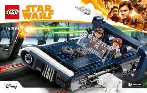 Manual Lego set 75209 Star Wars Han Solo's landspeeder
