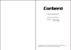 Handleiding Corberó CF2PG148RR2 Koel-vries combinatie