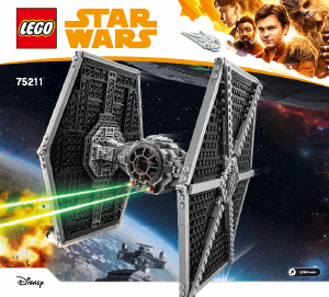 Kullanım kılavuzu Lego set 75211 Star Wars İmparatorluk TIE Fighter
