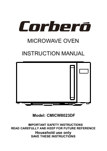 Manual Corberó CMICW8023DF Micro-onda
