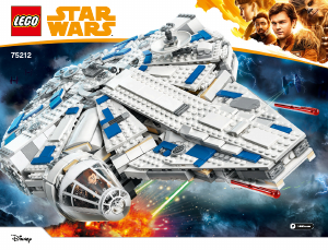 Kullanım kılavuzu Lego set 75212 Star Wars Kessel Run Millennium Falcon