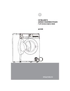 Bedienungsanleitung Gorenje W5G2PS74AP2B Waschmaschine