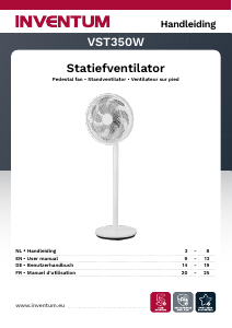 Bedienungsanleitung Inventum VST350W Ventilator
