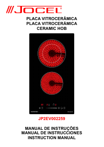 Manual Jocel JP2EV002259 Hob