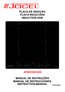 Manual Jocel JP4EIC001429 Hob