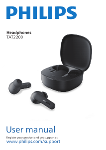 Handleiding Philips TAT2200PK Koptelefoon