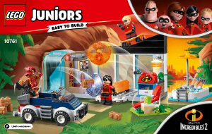 Manual de uso Lego set 10761 Juniors Gran huida de casa