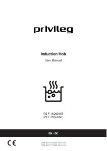 Bruksanvisning Privileg PS F 71Q60 NE Häll