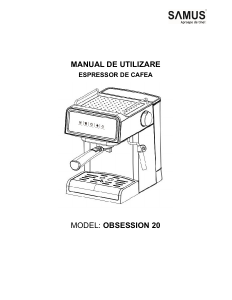 Manual Samus Obsession 20 Espressor