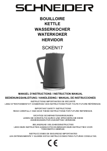 Manual Schneider SCKEN17W Kettle