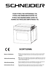 Manual de uso Schneider SCOP71ENBL Horno