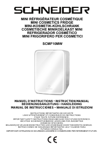 Bedienungsanleitung Schneider SCMF10MW Kühlschrank