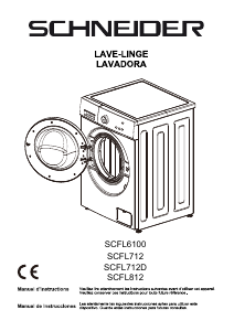 Mode d’emploi Schneider SCFL712 Lave-linge