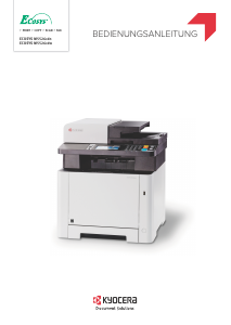Bedienungsanleitung Kyocera M5526cdw ECOSYS Multifunktionsdrucker