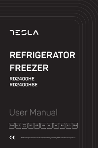Manual Tesla RD2400HE Combina frigorifica