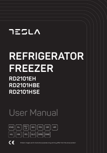 Manual Tesla RD2101HBE Combina frigorifica