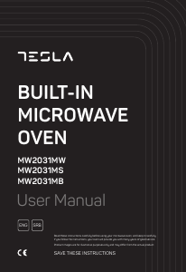 Bruksanvisning Tesla MW2031MW Mikrovågsugn