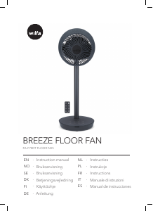 Bedienungsanleitung Wilfa FA-F70DT Ventilator