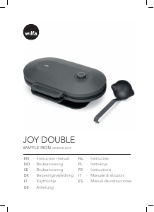 Manual de uso Wilfa WM5DB-200P Gofrera