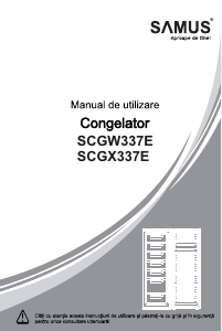 Manual Samus SCGW337E Congelator