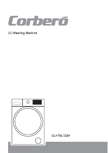 Manual Corberó CLH7BL1224 Washing Machine