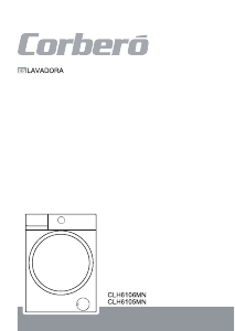 Manual Corberó CLH6106MN Máquina de lavar roupa