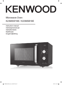 Handleiding Kenwood K23MSB16E Magnetron