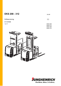 Bruksanvisning Jungheinrich EKS 210 Gaffeltruck