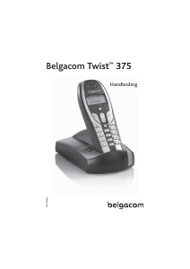 Handleiding Belgacom Twist 375 Draadloze telefoon