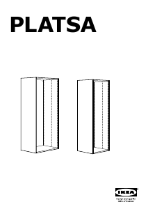Посібник IKEA PLATSA Гардероб