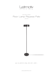 Bruksanvisning Leitmotiv LM2405GR Lampa