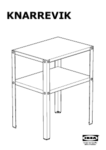 Manual IKEA KNARREVIK Bedside Table