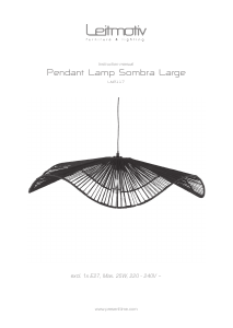 Bruksanvisning Leitmotiv LM2117NT Lampa