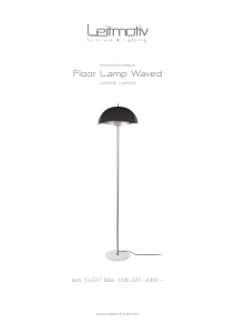 Manuale Leitmotiv LM2202YE Lampada