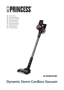 Manual de uso Princess 339390 Dynamic Storm Aspirador