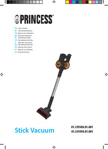 Bruksanvisning Princess 339380 Dammsugare