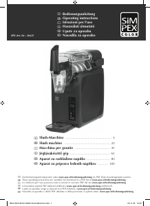 Priručnik Simpex 36625 Mikser za piće