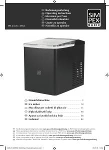 Bedienungsanleitung Simpex 35964 Eiswürfelbereiter