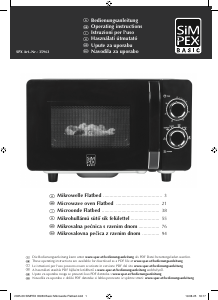 Manuale Simpex 35963 Microonde