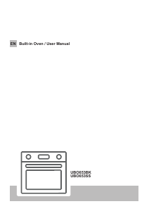 Handleiding Cata UBO653BK Oven