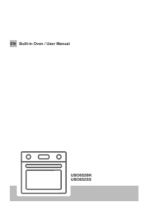 Handleiding Cata UBO652BK Oven