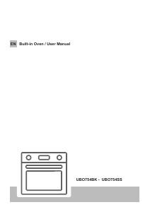 Handleiding Cata UBO754SS Oven