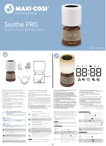 Instrukcja Maxi-Cosi Soothe Pro Lampka nocna