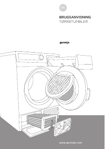 Brugsanvisning Gorenje DEB754 Tørretumbler