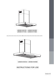 Handleiding Cata UBSBOX60SS Afzuigkap