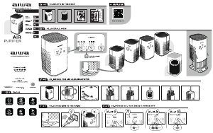 Manuale Aiwa PA-100 Purificatore d'aria